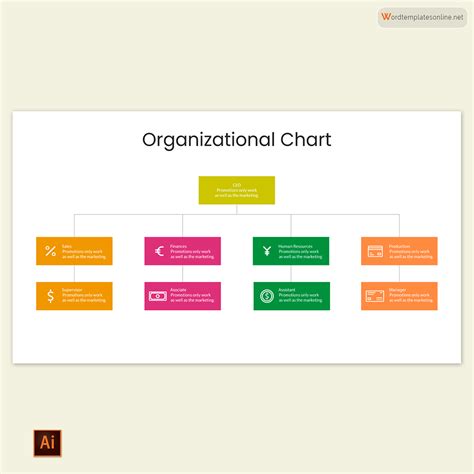 organizational chart template word|18 Free Organizational Chart Templates (Word, Excel, .